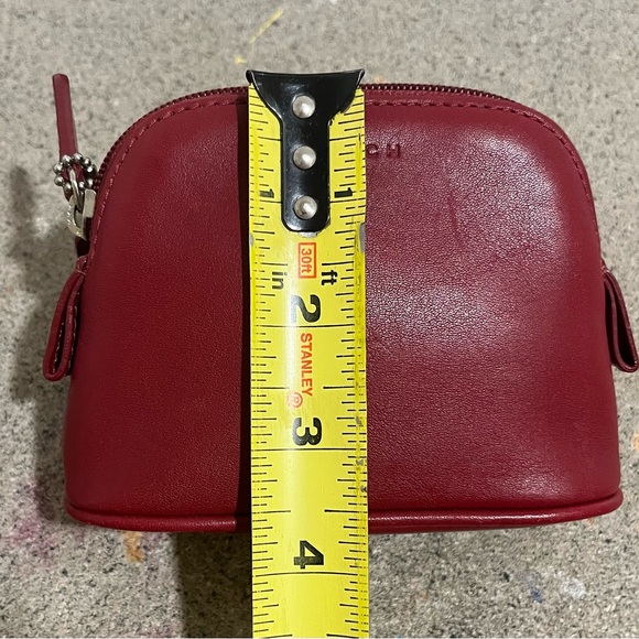 Coach vintage Small Cosmetic Pouch Toiletry Makeup mini Travel case bag - Picture 7 of 8